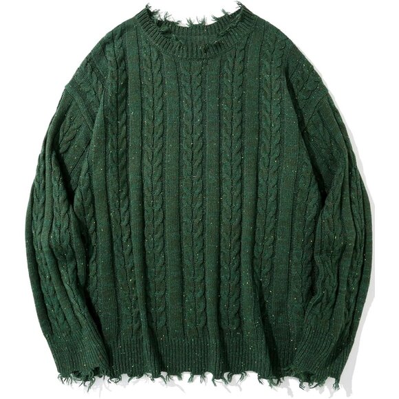 Sweaters - Cable Knit Sweater for Women Men Oversized Irish Casual Light Warm